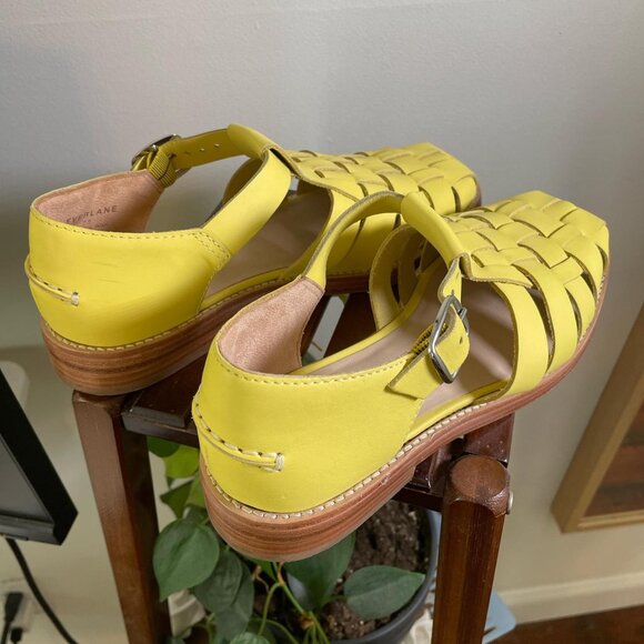 Everlane Yellow Fisherman Sandals - Picture 2 of 3